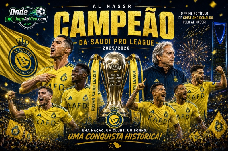 Al Nassr Campeão da Saudi Pro League 2025/26