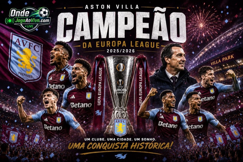 Aston Villa Campeão da Europa League 2025/26