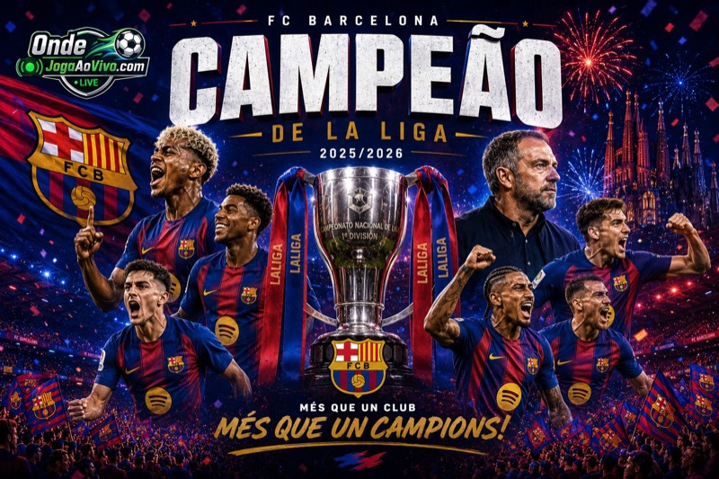 Barcelona Campeão da La Liga 2025/26